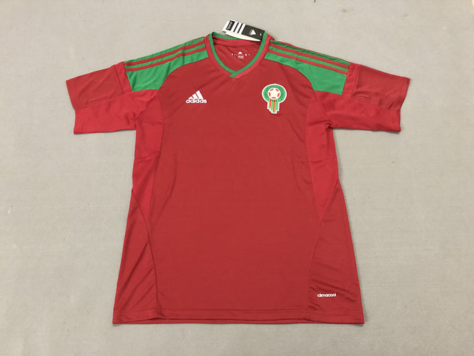 Morocco home 2018 World Cup soccer jersey