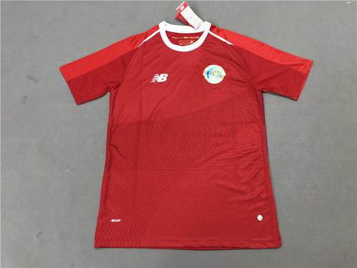Costa Rica Home  2018 World Cup soccer jersey