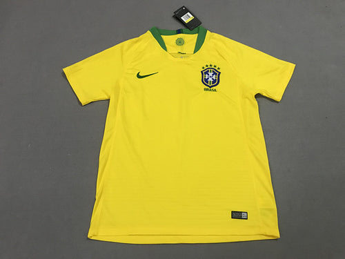 Brazil  home 2018 World Cup soccer jersey